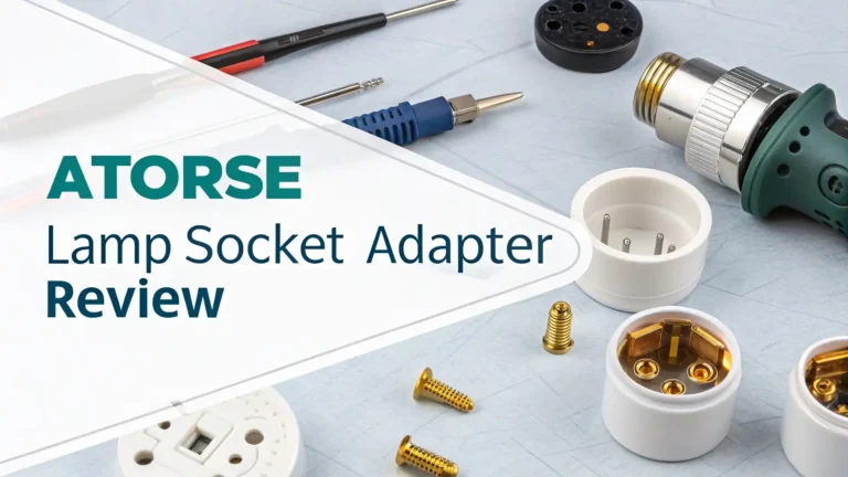 ATORSE Lamp Socket Adapter Review 2026
