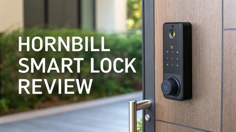 Hornbill Smart Lock Review: WiFi Fingerprint Security