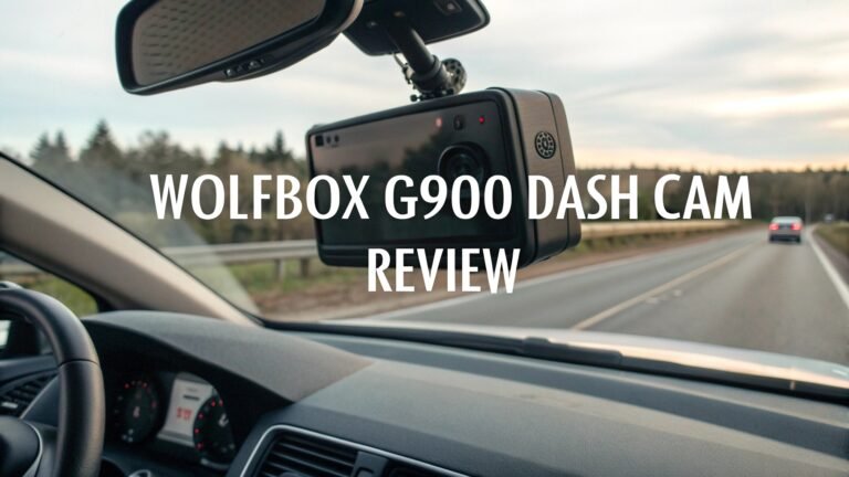 WOLFBOX G900 Dash Cam Review: 4K Mirror Camera