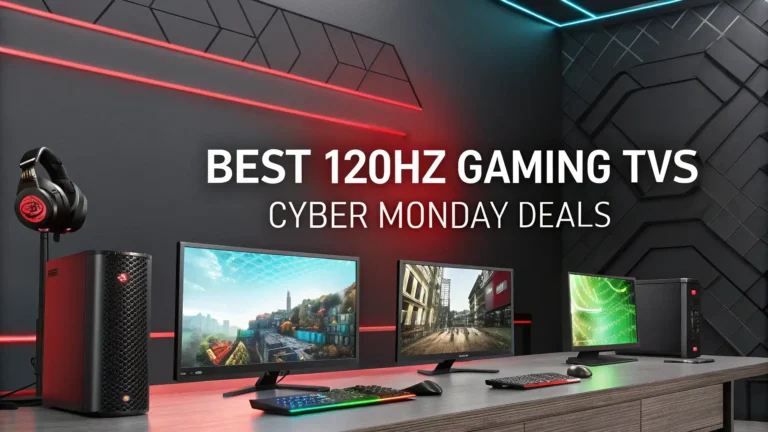 5 Best 120Hz Gaming TVs Cyber Monday Deals 2026