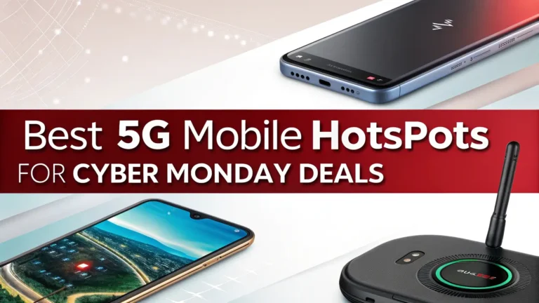 7 Best 5G Mobile Hotspots for Cyber Monday Deals 2026