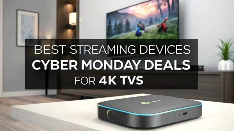 6 Best Streaming Devices Cyber Monday Deals for 4K TVs in 2026