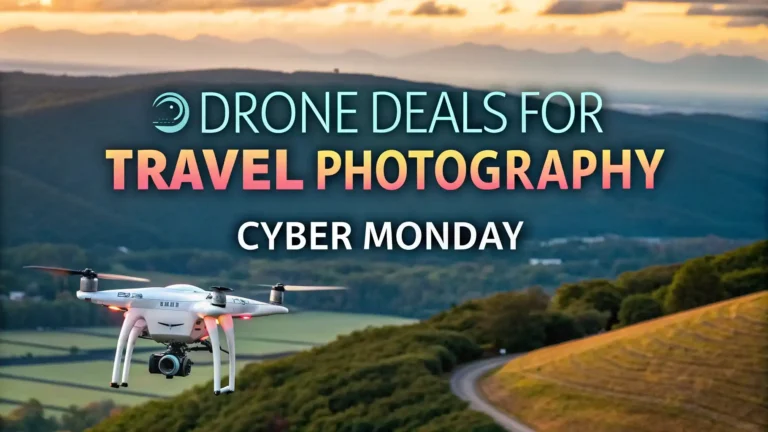 7 Drone Deals for Travel Photography Cyber Monday 2026