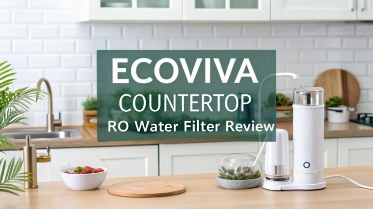 Ecoviva Countertop RO Water Filter Review: Worth Your Money?