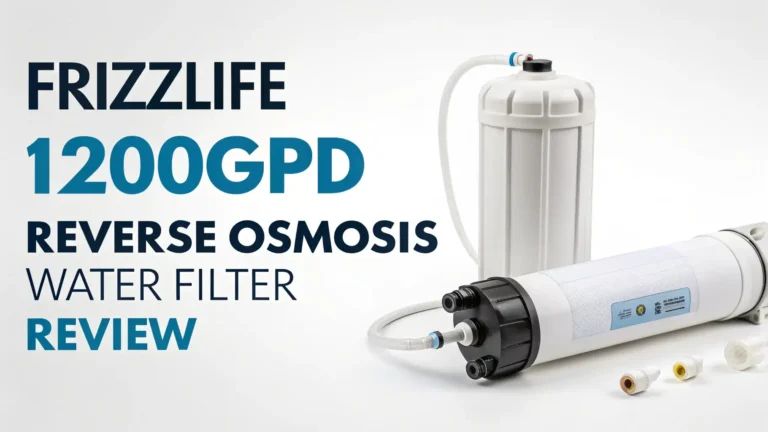 Frizzlife 1200GPD Reverse Osmosis Water Filter Review: Ultimate Guide