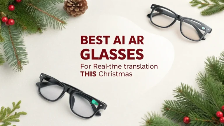 8 Best AI AR Glasses for Real-Time Translation This Christmas 2026