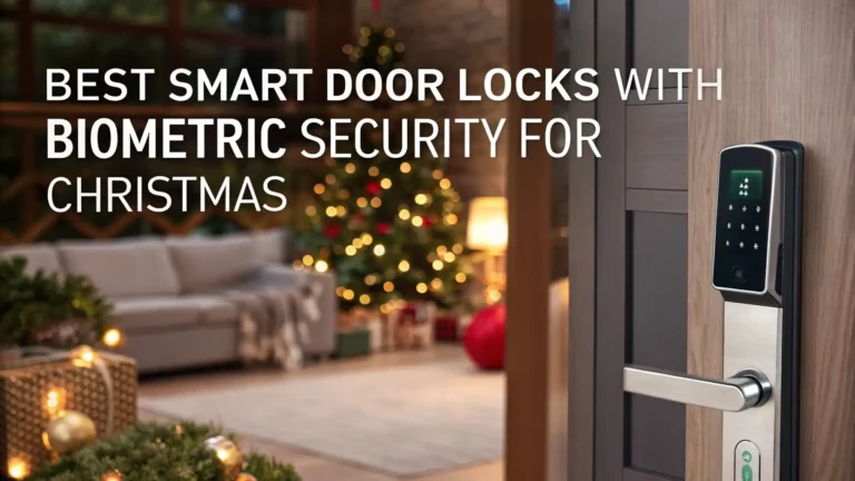 8 Best Smart Door Locks with Biometric Security for Christmas 2026